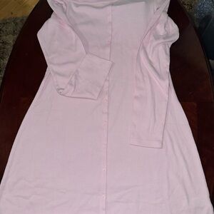 Wild Fable Light Pink Ribbed Top